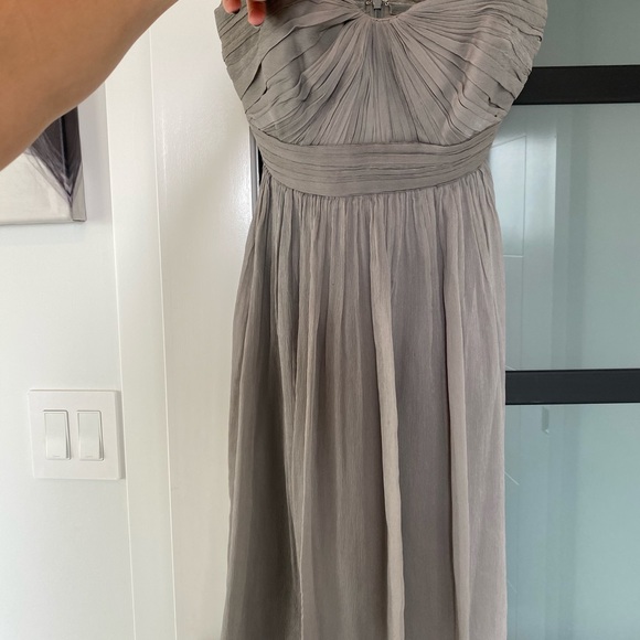 Strapless short bridesmaid dress. - Picture 3 of 8